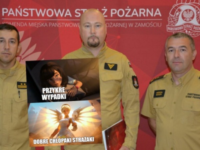 Zamość: strażak dostał specjalne wyróżnienie, uratował dziecko w ostatniej chwili