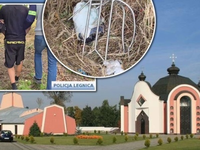 Profanacja w biały dzień! Ukradł krzyż ze świątyni i pociął na kawałki