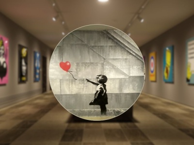 Ukradł pracę Banksy'ego w 30 sekund, a teraz stanie przed sądem