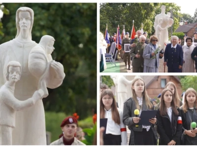 Pomnik Matki Bohaterki Golgoty Syberyjskiej odsłonięty w Ciechanowcu [FOTO]
