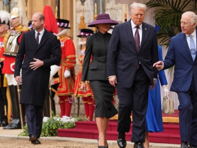 Trump zachwycony księżną Kate. Komplement podczas powitania