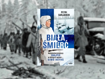Patronat medialny nad książką „Biała Śmierć. Najskuteczniejszy snajper w historii wojen – Simö Häyhä”
