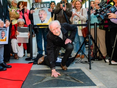 Witold Giersz w łódzkiej Alei Gwiazd: „nazywajcie mnie starym, ale dobrze zapowiadającym się” [ZDJĘCIA]