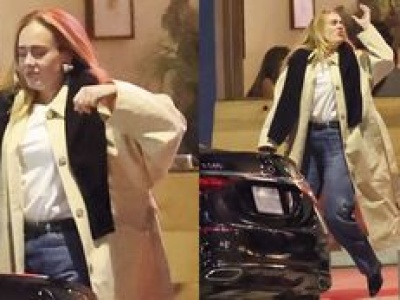 Dawno niewidziana Adele SFOTOGRAFOWANA na mieście z koleżankami. Jakiś czas temu zapowiedziała DŁUGĄ przerwę od muzyki