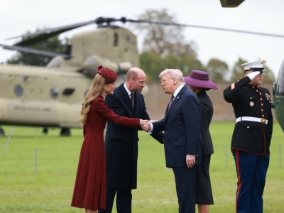 Naruszenie protokołu czy zwykła żenada? To powiedział Trump do księżnej Kate