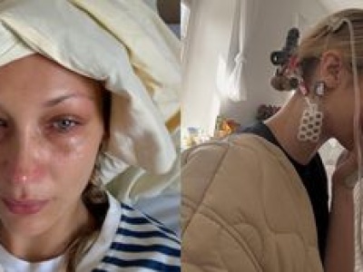 Bella Hadid opublikowała zdjęcia ze szpitalnego łóżka. Mama modelki zdradziła, co jej dolega