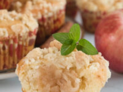 Muffiny z jabłkami