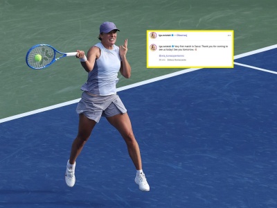 Króciutki wpis. Świątek po pierwszym triumfie w Seulu