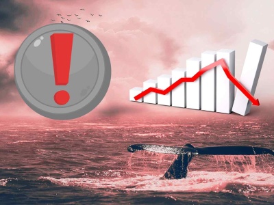 Topowy altcoin w opałach. Wieloryby sprzedały w krótkim czasie prawie 100 tys. sztuk tej kryptowaluty