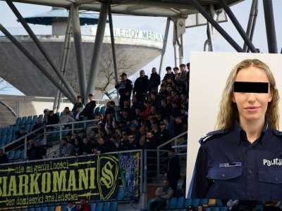 Tarnobrzeg: policjantka z zarzutami, podejrzewana jest o niewłaściwe kontakty z kibolem Siarki Tarnobrzeg i nadużycie uprawnień 