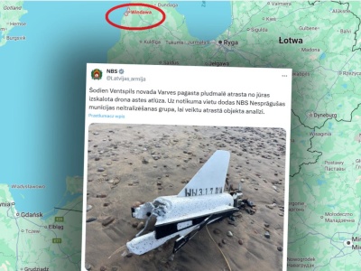 Fragment drona w kolejnym kraju NATO. Premier prosi o kontakt z Polską