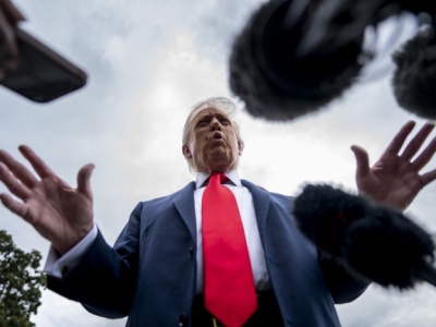 Trump: Wspieramy Polskę wywiadowczo, ale kiedy mówiłem, że pomogę Polsce, to chodziło mi o to, że po wojnie