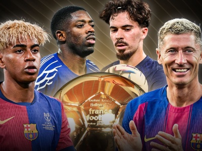 Dembele, Yamal, Vitinha, a może Lewandowski. Oto główni faworyci Złotej Piłki