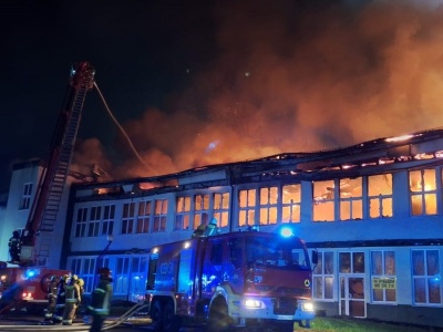 Wielki pożar w Hajnówce. 