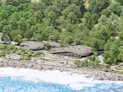 Budynki jak... formacje skalne. Architekci z MVRDV zaprojektowali przestrzeń publiczną, w której rządzi natura