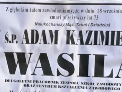 Zmarł nauczyciel praktycznej nauki zawodu