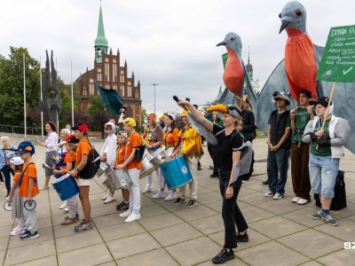 Korowód kolorowych ptaków przeszedł ulicami Szczecina [ZDJĘCIA]