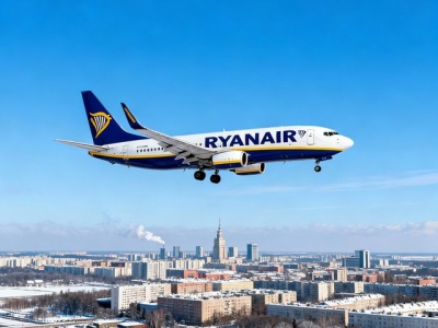 Nowy zimowy rozkład lotów Ryanair z Polski - nowe kierunki i częstsze połączenia
