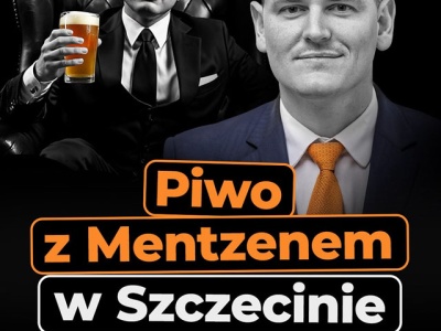 Piwo z Mentzenem w Szczecinie