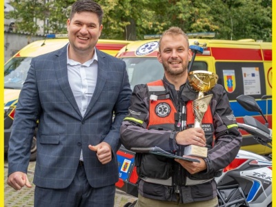 Ratownik z Łodzi najlepszy w Polsce. Jakub Panasiuk: to praca marzeń