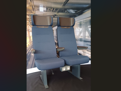Innowacyjne siedzenia RECARO Rail na targach TRAKO