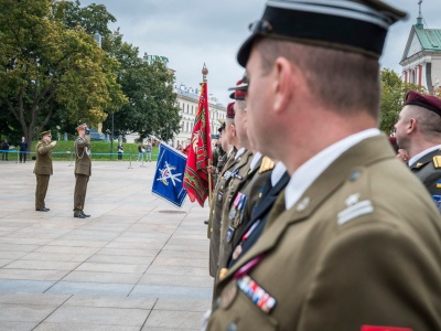 Litewsko-Polsko-Ukraińska Brygada ma już 10 lat. Dziś w centrum Lublina odbyły się uroczystości (zdjęcia)