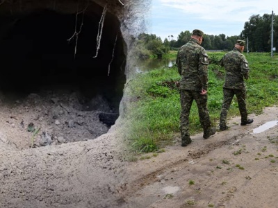 Próbowali przekroczyć granicę tunelem, zostali zawróceni. Akcja Straży Granicznej