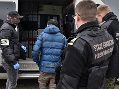 Starosta powiedziała, jak wygląda sprawa z migrantami. Teraz zajmuje się nią prokuratura