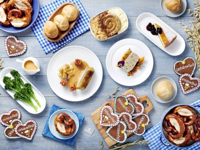Bawarskie przekąski i dania w Emirates z okazji Oktoberfest