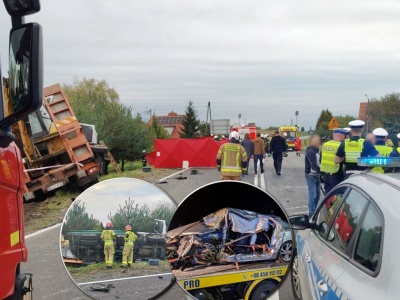 Koszmarny wypadek pod Gliwicami. Wszyscy znali się ze szkoły, 15- i 19-latek nie żyją