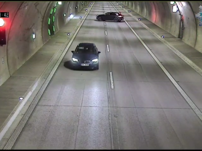 Skrajna głupota. Jechali pod prąd w tunelu S3