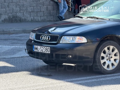 2-letnie dziecko wbiegło pod auto i zostało potrącone. Dziecko jest nieprzytomne, w stanie ciężkim