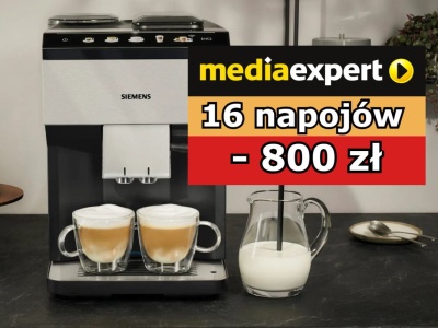 Ekspres Siemens w historycznie niskiej cenie - potaniał z 3000 do 2200 zł