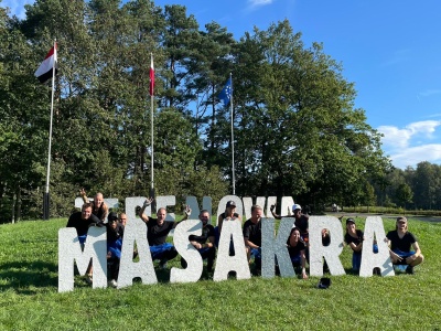 Ściany z opon, czołganie i dużo błota. „Terenowa masakra” w bydgoskim Myślęcinku [zdjęcia]