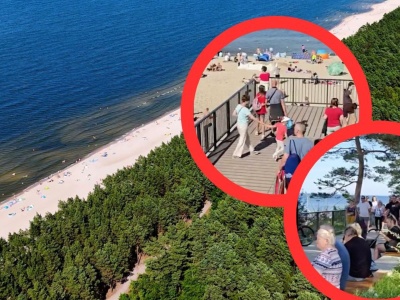 Pokazali nagranie znad Bałtyku. Taki widok we wrześniu to rzadkość