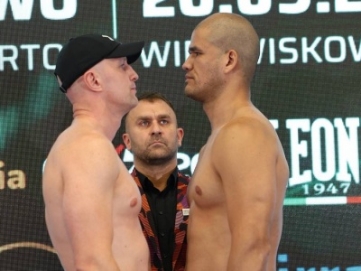 Estimet Rocky Boxing Night XXII. Wyniki walk