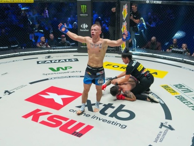 Weteran UFC znokautowany! Ukrainiec idzie po pas KSW