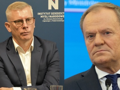 Prof. Cenckiewicz o relacjach z Tuskiem. Zaskakujące słowa