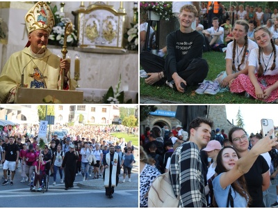 Przyszli na spotkanie z limanowską Panią. Bp Jeż: Nadzieja tutaj tętni [ZDJĘCIA]