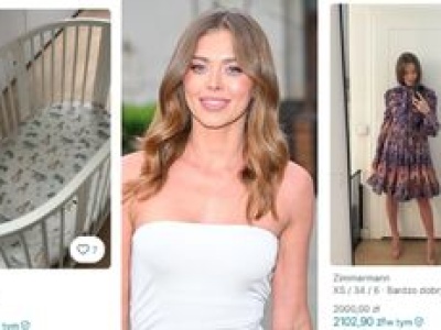 Joanna Opozda zorganizowała wyprzedaż szafy: dziecięce ubranka, sukienki za krocie, a nawet meble Vincenta...