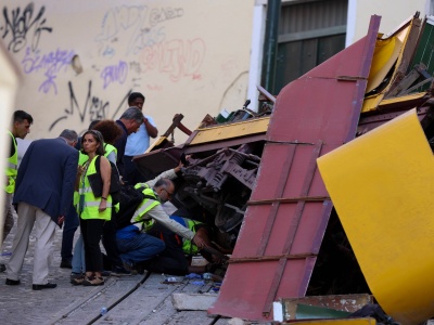 Tragiczny wypadek kolejki linowej w Lizbonie. 