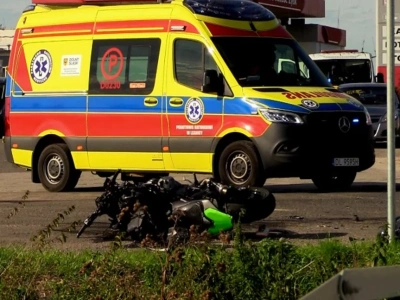 Wypadek w Małuszowie. Nie żyje 34-letni motocyklista