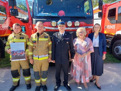 OSP Inwałd ma nowy wóz bojowy