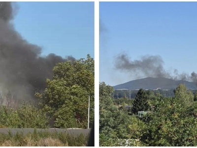 Pożar pomieszczenia gospodarczego w Jagodniku