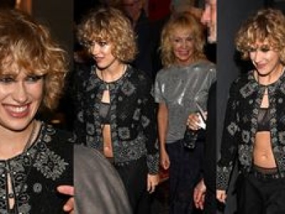 Helena Englert świeci nagim brzuchem na premierze spektaklu swojego ojca