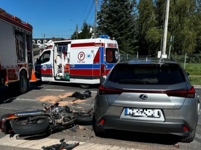 Wypadek w Stopnicy. Nie żyje młody policjant drogówki