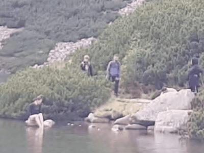 Wstyd, co zrobiła w Tatrach! Wideo obiegło niemal całą sieć. Internauci bezlitośni