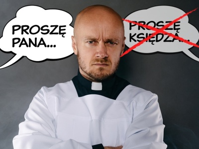 Wiktoria powiedziała do księdza 