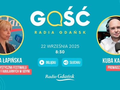 Gościem Radia Gdańsk będzie Joanna Łapińska, dyrektor artystyczna Festiwalu Polskich Filmów Fabularnych w Gdyni