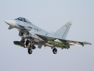 Rosyjski Ił-20M przechwycony przez niemieckie myśliwce nad Bałtykiem